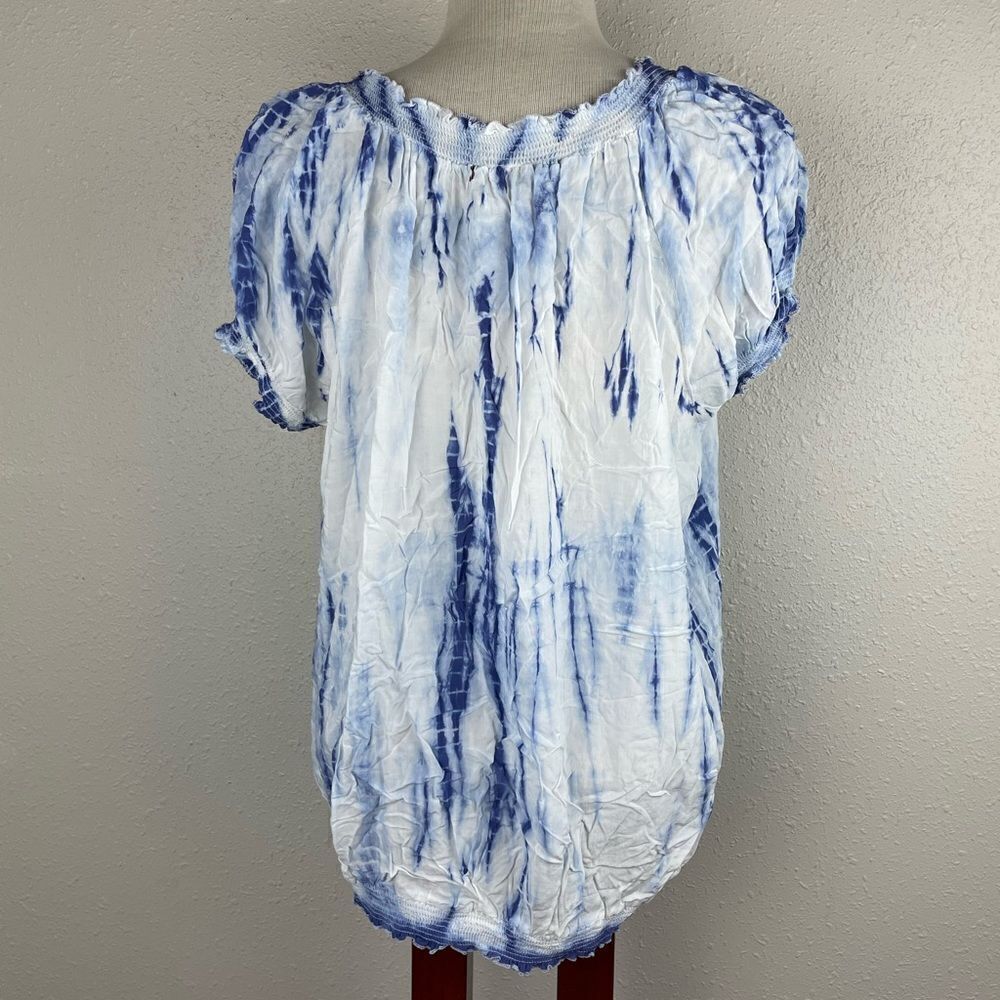 Fever Button Down Tunic Top Size XL EUC - Picture 4 of 6